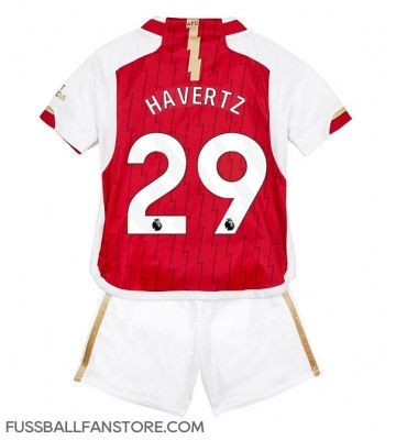 Arsenal Kai Havertz #29 Replik Heimtrikot Kinder 2023-24 Kurzarm (+ Kurze Hosen)